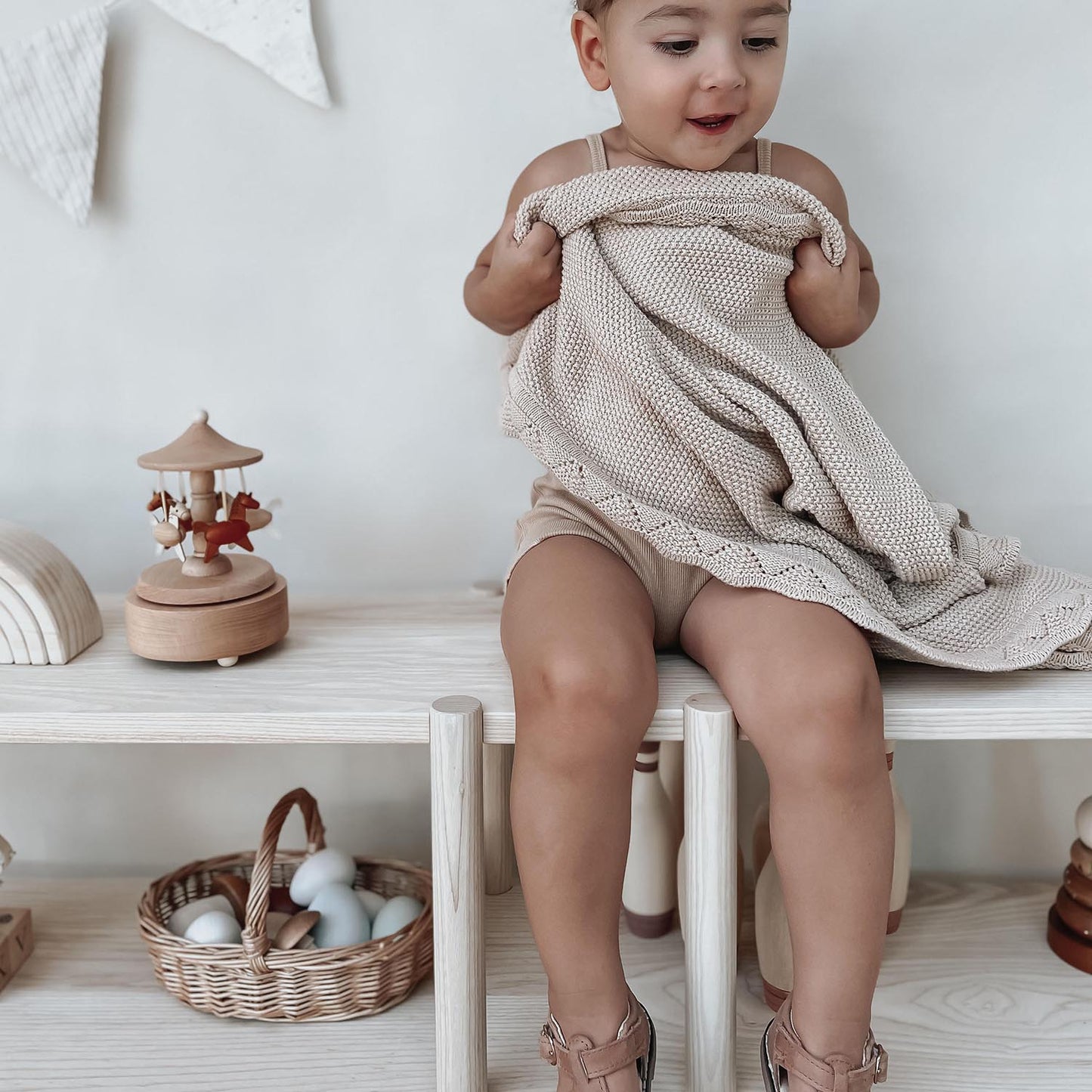 Knitted Baby Blanket