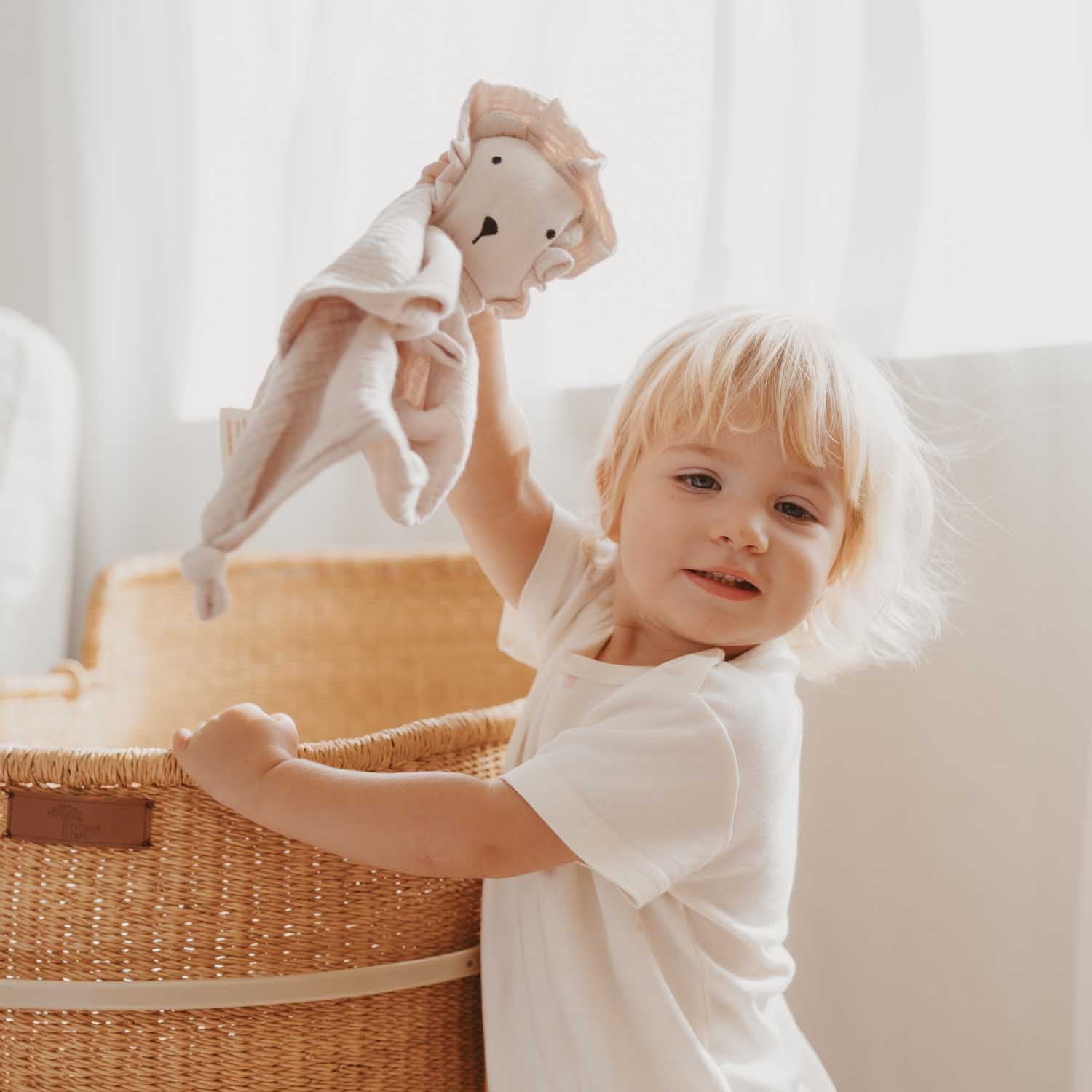 Baby Comforter Soother Blankie Toy - Lion