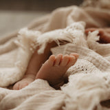 Luxe Fringe Swaddle