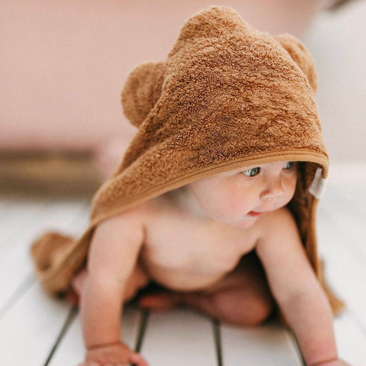 Hooded Baby Towel with Bear Ears